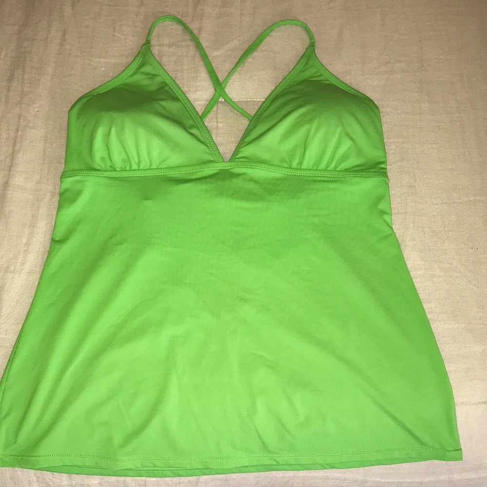 Athleta triangle tankini
